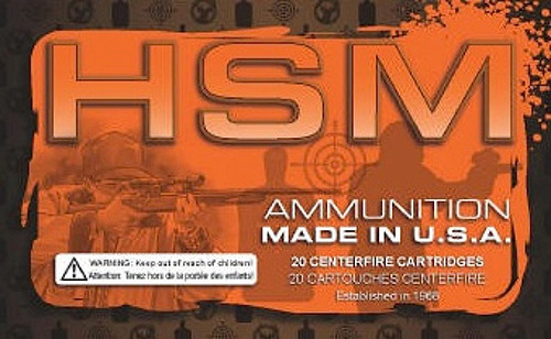 Ammunition HSM   Hunting Shack Inc. 356 ft lbs 9mm HSM 9MM2R        9MM     115 FMJ REMANUF     50/20